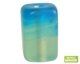 CUENTAS RECTANGULARES TRICOLOR OPALINAS DE CRISTAL DE MURANO 15 X 8 MM de la INDIA BGX-M33