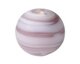 BOLITAS 10 mm OPALINAS DE CRISTAL DE MURANO de la INDIA VIOLETA